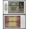 Allemagne Pick N°73, Billet de banque de 500 Mark 1922