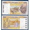 BCEAO P.711Kb Senegal,TTb+, Billet de 1000 Francs CFA 1992 pilotis