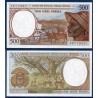 Afrique Centrale P.101Cb Congo, Neuf Billet de 500 Francs CFA 1994 Antilopes