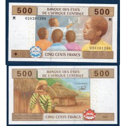 Afrique Centrale Pick 306Ma, Neuf pour le Centrafrique, Billet de banque de 1000 Francs CFA 2002