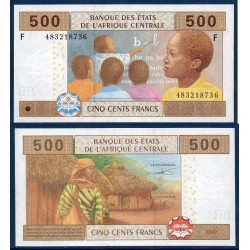 Afrique Centrale P.506Fc Guinée Equatoriale, Neuf, Billet de 500 Francs CFA 2002 enseignement