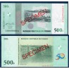 Congo P.100s, Neuf, specimen, Billet de 500 Francs 2010 pont