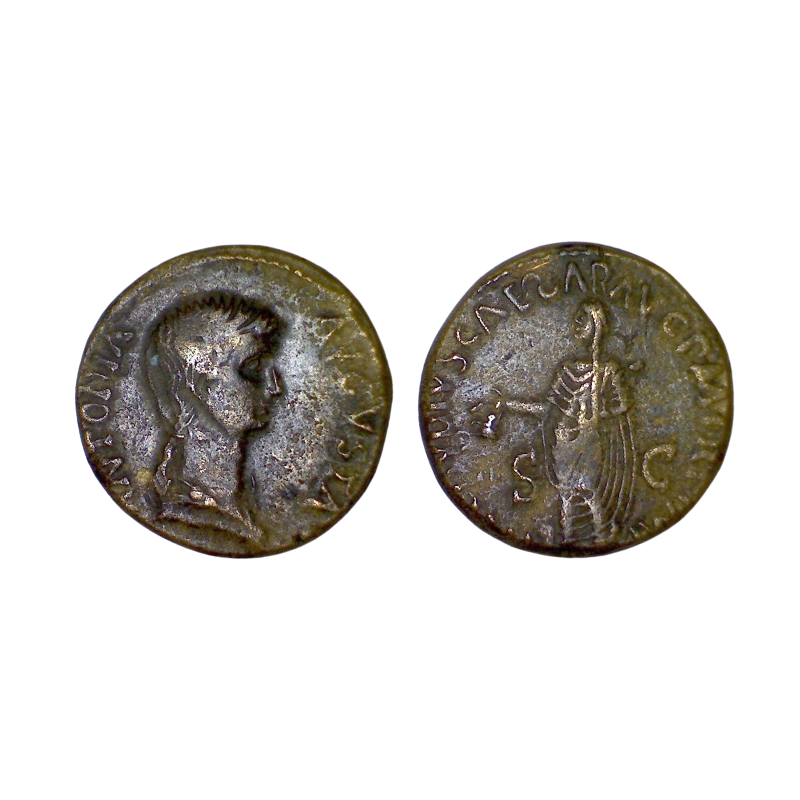 Dupondius d'Antonia (41-42) RIC 92 sear 1902 sear Rome