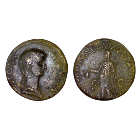 Dupondius d'Antonia (41-42) RIC 92 sear 1902 sear Rome