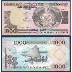 Vanuatu P.6, Sup Billet de 1000 Vatu 1993 voilier