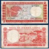 Sierra Leone P.2c, TB, Billet de 2 leones 1964-1970 Village