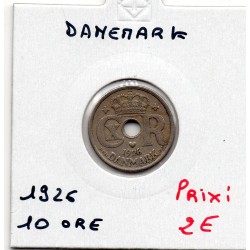 Danemark 10 ore 1926 TTB, KM.822 Christian X