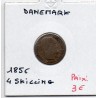 Danemark 4 skilling 1856 B, KM.758 Frederik VII