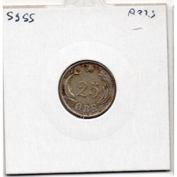 Danemark 25 ore 1904 TTB+, KM.796 Christian IX