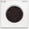 Danemark 1 skilling 1771 C Large TB, KM.616 Christian VII