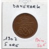 Danemark 5 ore 1907 Sup+, KM.806 Frederik VIII