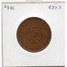 Danemark 5 ore 1907 Sup+, KM.806 Frederik VIII