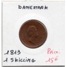 Danemark 1 skilling 1813 TTB, KM.680 frederic VII