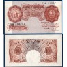 Grande Bretagne P.368a sup billet de 10 shillings 1948-1949 rouge