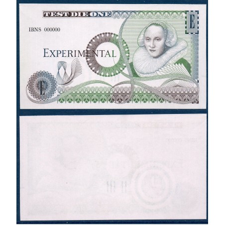 Grande Bretagne experimental test note, 1980