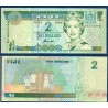 Fidji P.96b, TTB Billet de 2 Dollars 1996 groupes culturels