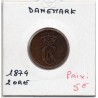 Danemark 2 ore 1874 TTB, KM.793 Christian IX