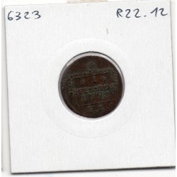 Rostock 1 pfennig 1798 TTB KM 132 pièce de monnaie