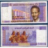 Djibouti P.44, TB, Billet de 5000 Francs 2002 Harbi Danseuse