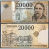 Hongrie P.207a, TTB Billet de 20000 Forint 2015 Deak Ferenc