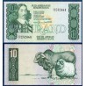 Afrique du sud P.120b, Spl, Billet de 10 rand 1978-1993 Taureau