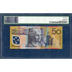 Australie P.60g, AU58 Billet de 50 Dollars 2009 Dircksey Cowan