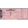 Espagne cheque banco de la nacion argentina 2000 pesetas 1931