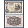 Espagne P.139a, Spl Billet de 1 peseta 1951 Don Quichote