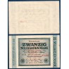 Allemagne P.118a, Sup Billet de 20 milliard Mark 1923 Etoile