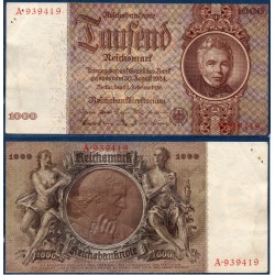 Allemagne P.184, Sup+ Billet de 1000 Mark 1936 Karl Friedrich