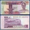 Ghana P.20d, Sup, Billet de 10 Cedis 1982 Pêcheurs