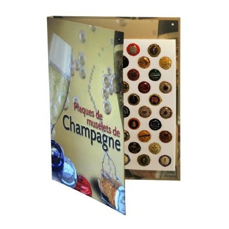 Collector pour 100 capsules ou muselets de Champagne