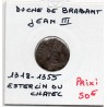 Duché de Brabant, Jean III Esterlin au chatel Brabançon (1318-1355) TB pièce de monnaie