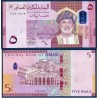 Oman Pick N°52, Billet de banque de 5 rials 2020