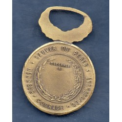 médaille Pompiers comité lyonnais F.N.S.