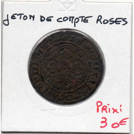 Jeton de compte aux roses ND