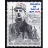 Timbre TAAF Poste aerienne Yvert 118 Charles de Gaulle neuf ** 1991