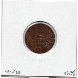 2 centimes Dupuis 1916 Sup, France pièce de monnaie