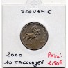 Slovénie 10 Tolarjev 2000 Sup, KM 41 pièce de monnaie