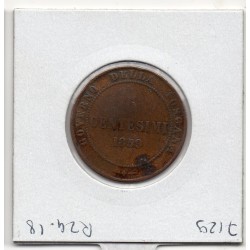 Italie Toscane 5 centesimi 1859 TTB, KM 6 pièce de monnaie