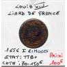 Liard de France 1656 I Limoge TTB+ Louis XIV pièce de monnaie royale