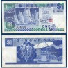 Singapour Pick N°18a, TB Billet de banque de 1 Dollar 1987