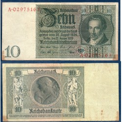 Allemagne P.180b, TB Billet de 10 Reichsmark 1929 Albrecht