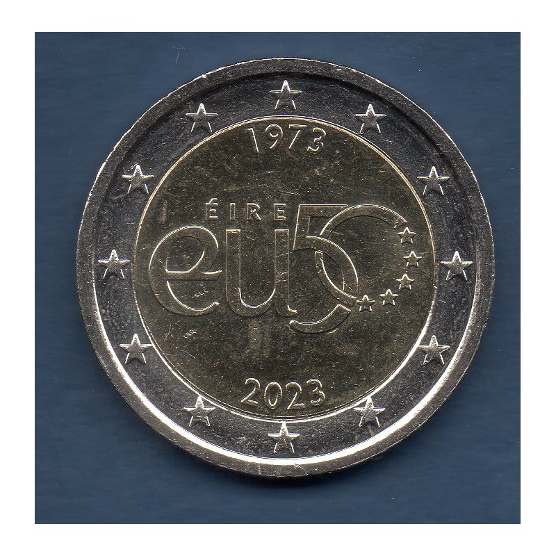 2 euro commémorative Irlande 2023 Adhésion à l'UE piece de monnaie €