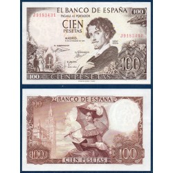 Espagne P.150, Spl Billet de 100 pesetas 1965 Gustavo Becquer