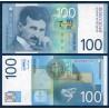 Yougoslavie P.156a, Spl Billet de 100 Dinara 2000 Nikola Tesla