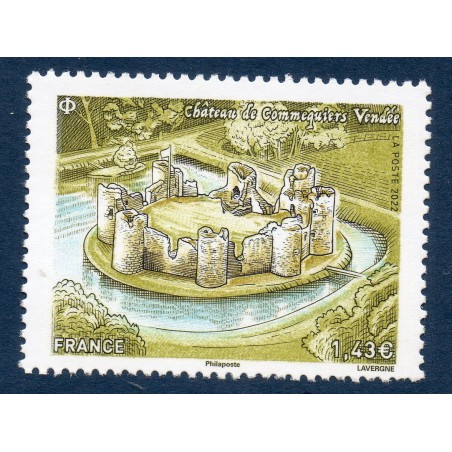 Timbre France Yvert No 5614 Chateau de Commequiers neuf luxe **