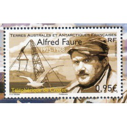 Timbre TAAF Yvert No 878 Alfred Faure neuf ** 2018