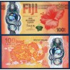 Fidji P.124, neuf Billet de 100 cents 2023 hibiscus