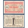 Senegal AOF P.2b, Sup Billet de 1 Franc 11.2.1917 semeuse